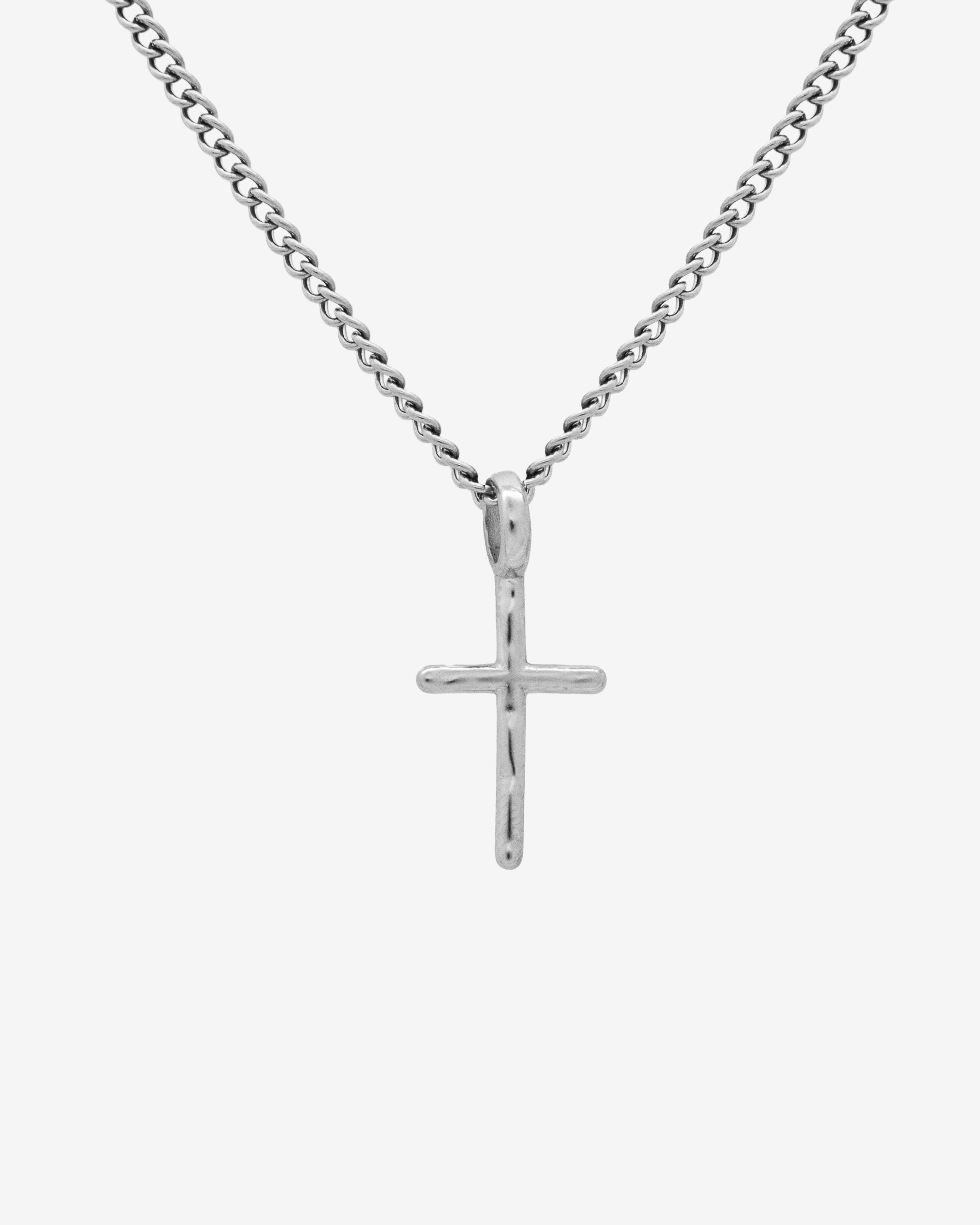 Cross Silver Necklace – LOST GEN CLUB