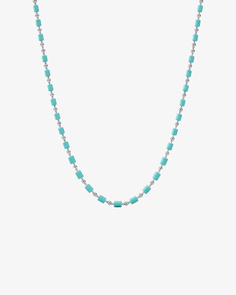 COLLAR CUBE PLATA
