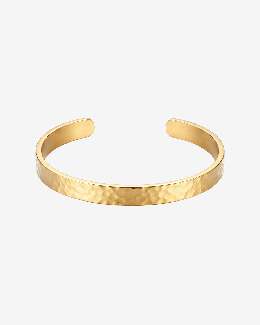 HAMMERED GOLD BRACELET
