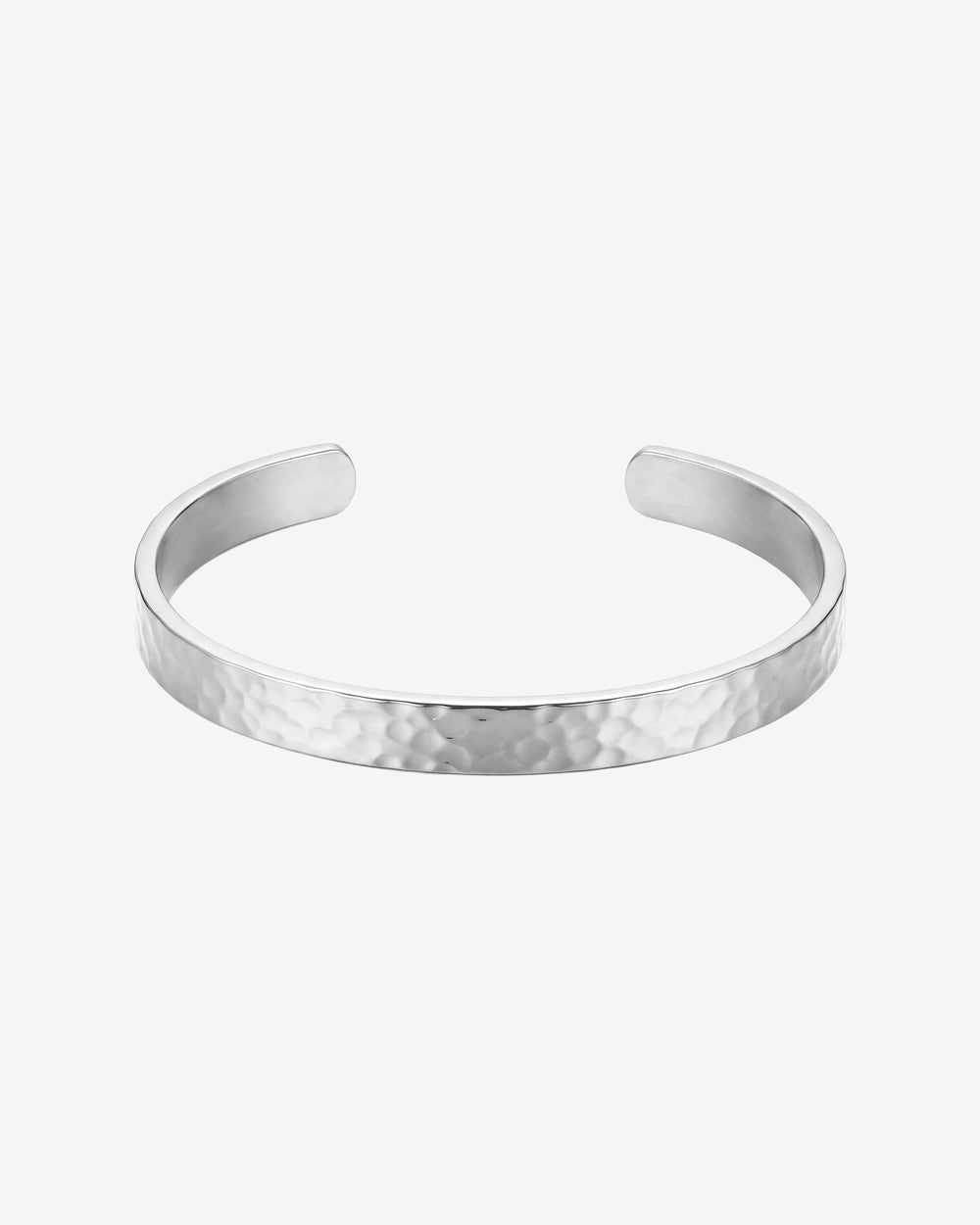 HAMMERED SILVER BRACELET